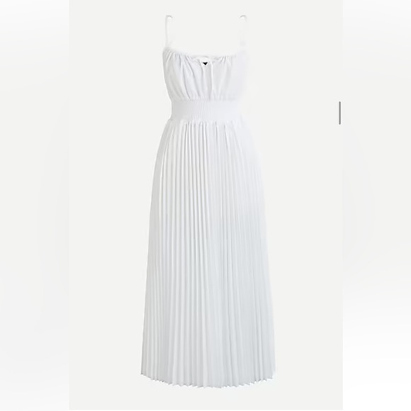 J. Crew Dresses & Skirts - Jcrew Smocked-waist pleated dress, NWT, size 14
